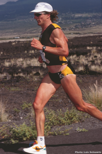 Mark Allen on the way to victory at the 1993 Ironman World Championship. Photo: Lois Schwartz