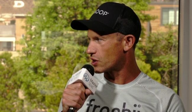 Lionel Sanders Breakfast with Bob St George Championship Edition